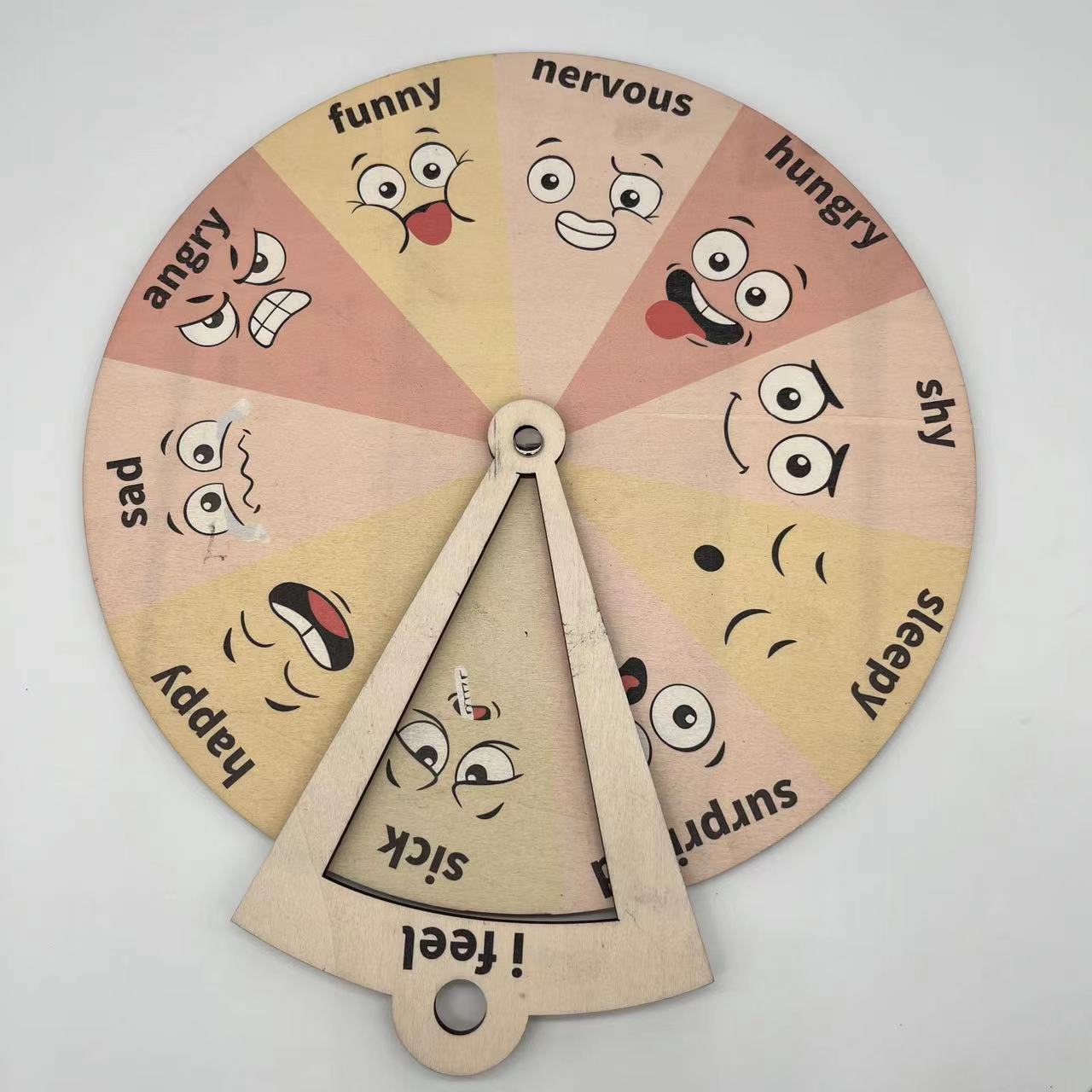 Feelings Wheel – Emotional Intelligence & Regulation Development Tool (Ages 4–8+ Years)