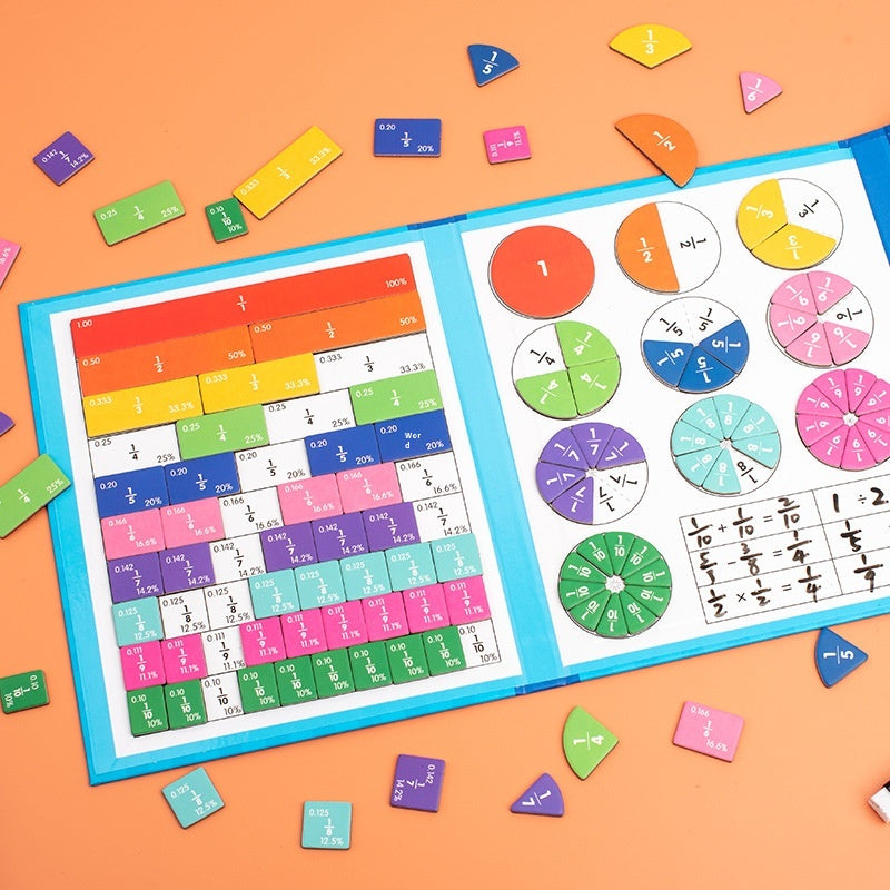 Fraction Learning Set – Hands-On Numeracy Development (Ages 7–8+ Years)