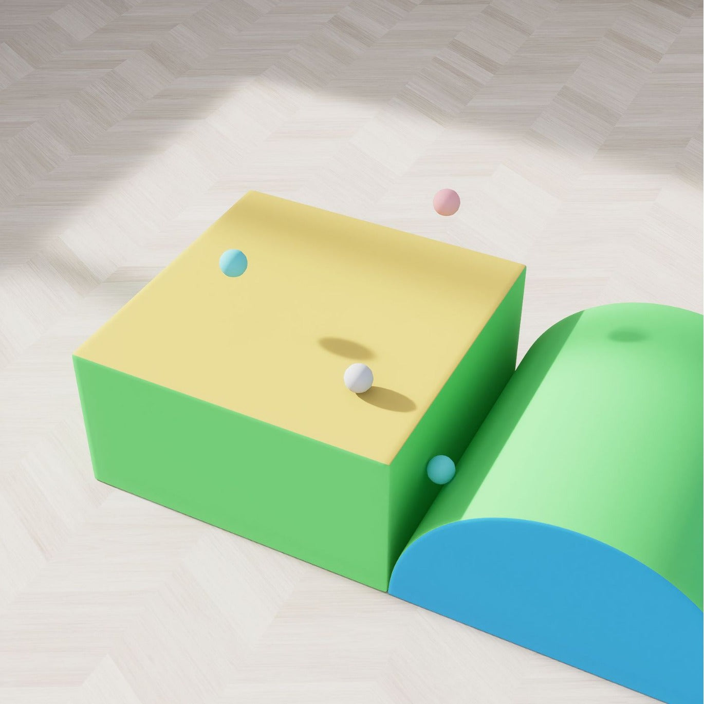 Sensory Integration Indoor Soft Play Training Set (Ages 2–6)