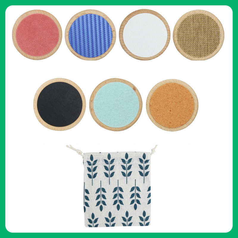 Tactile Sensory Matching Discs Set for Kids (Ages 2–4)