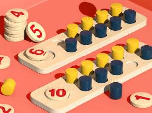 Montessori Ten Frame Math Game – Early Numeracy, Number Sense & Problem Solving (Ages 5–8)