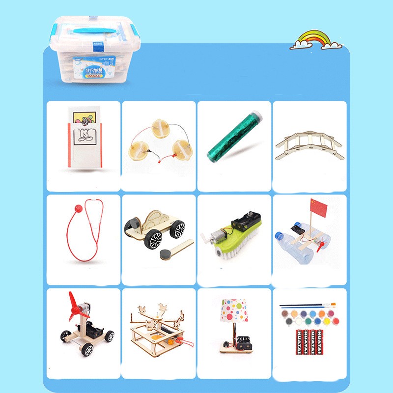 STEM Engineering Discovery Kit – Hands-On Science & Cognitive Development (Ages 6–8+ Years)