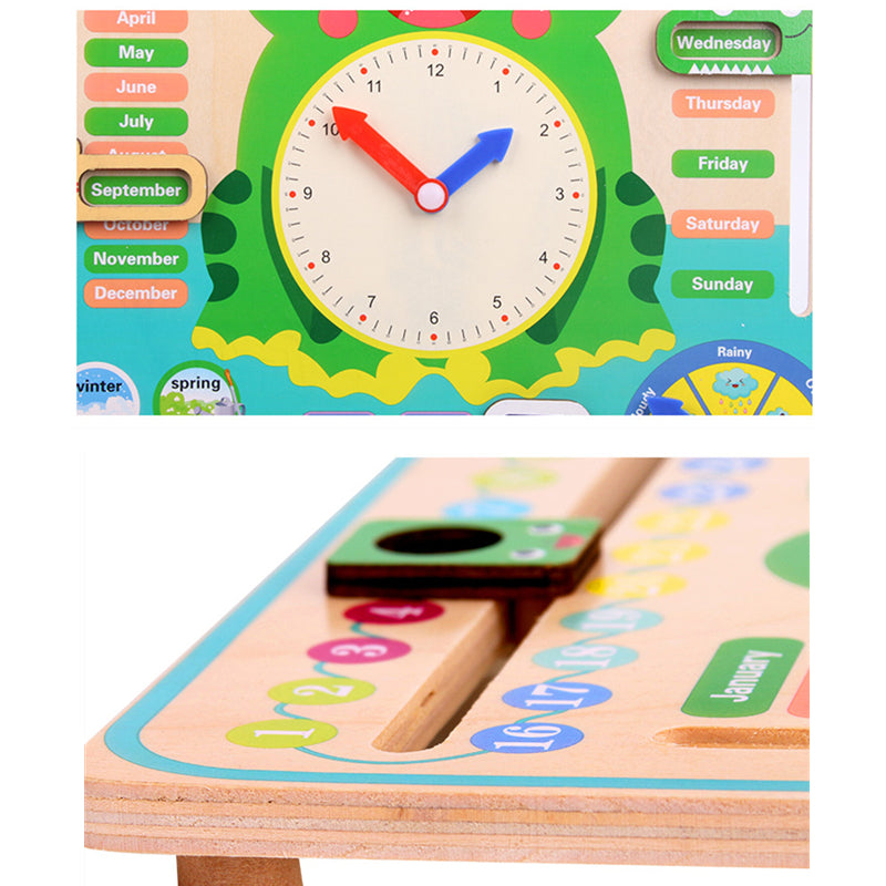 Weather & Daily Routine Activity Board – Practical Life Skills & Cognitive Development (Ages 3–6+)