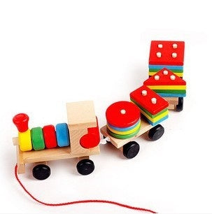 Push & Pull Toy Train Set (Ages 1–3)
