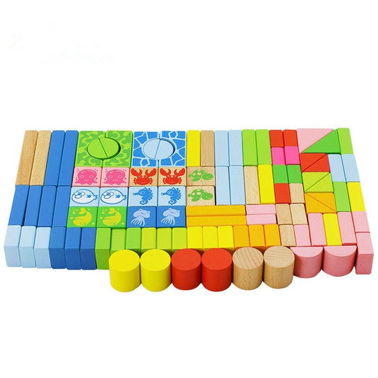 Colourful Stacking Building Blocks – Fine Motor, Cognitive & Sensory Skills Builder (Ages 2–6)