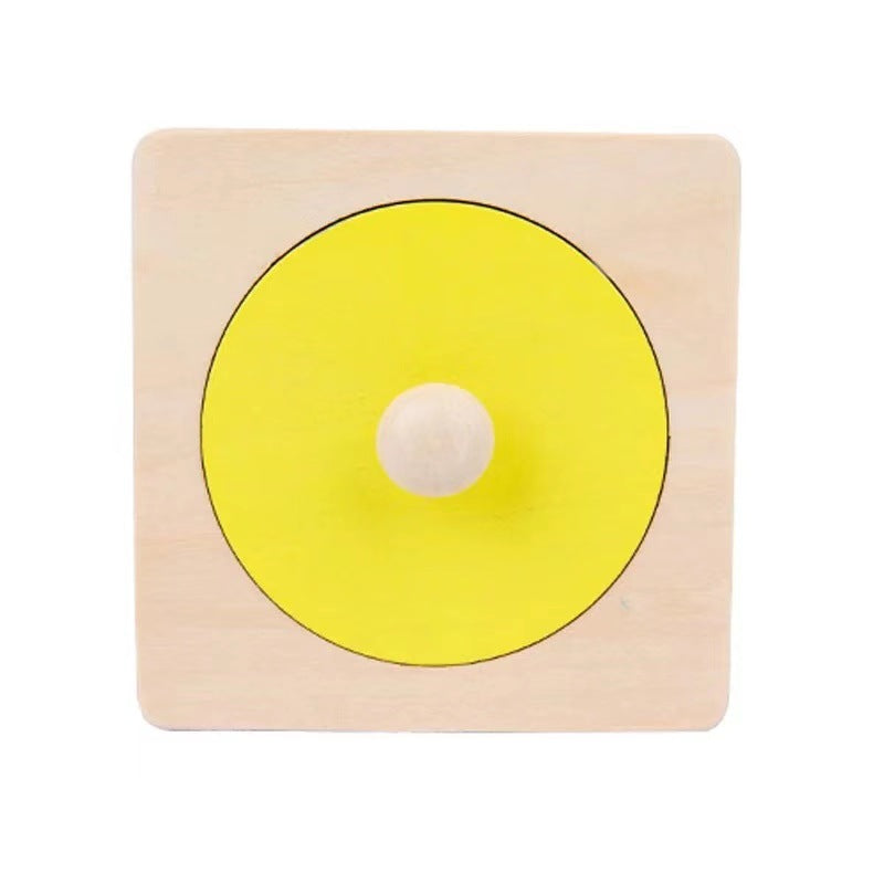 Montessori Geometric Puzzle Set – Cognitive, Sensory & Fine Motor Development (Ages 2–4)