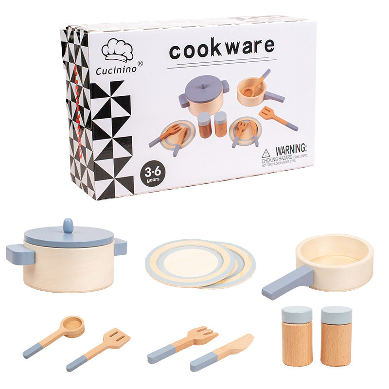 Practical Life Role Play Cooking Set (Ages 3–6+)