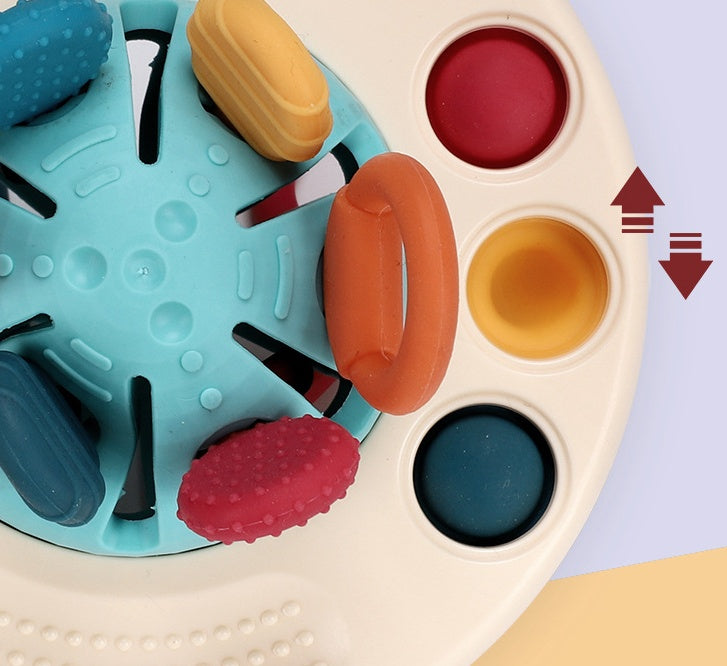 Infant Teething Sensory Soothing Toy – Oral Motor Support & Early Regulation (Ages 0–2+)