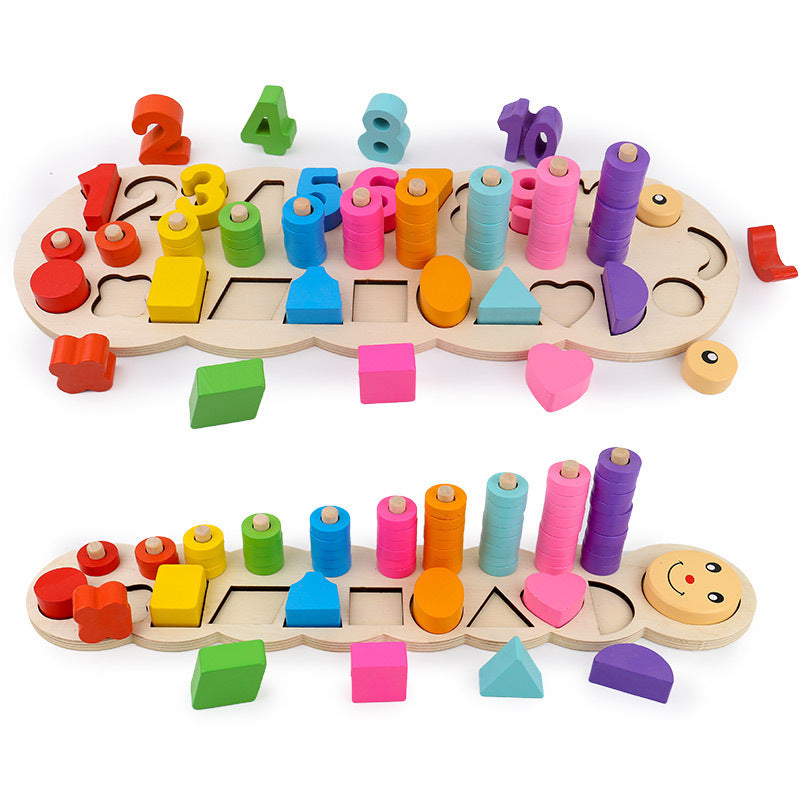 Early Numeracy Stacking Toy – Cognitive, Counting & Fine Motor Development Toy (Ages 2–4)