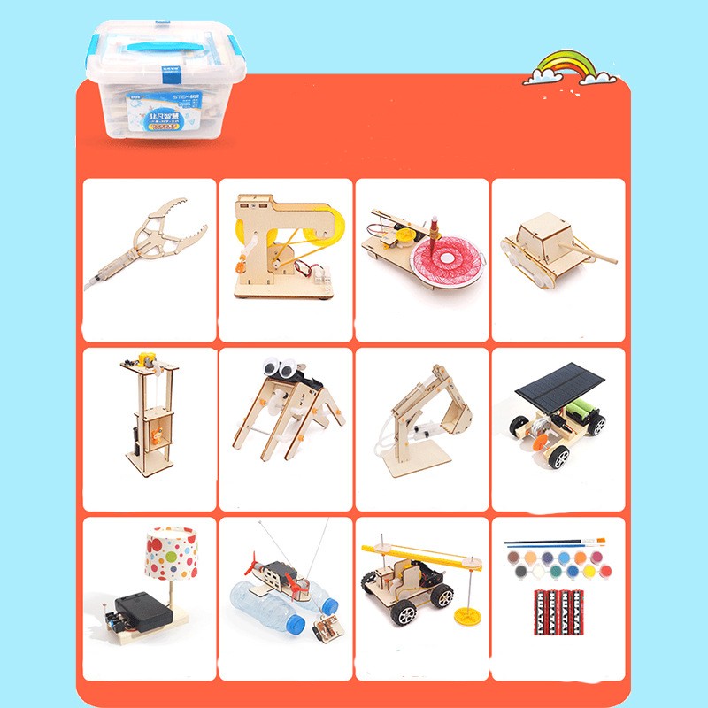STEM Engineering Discovery Kit – Hands-On Science & Cognitive Development (Ages 6–8+ Years)