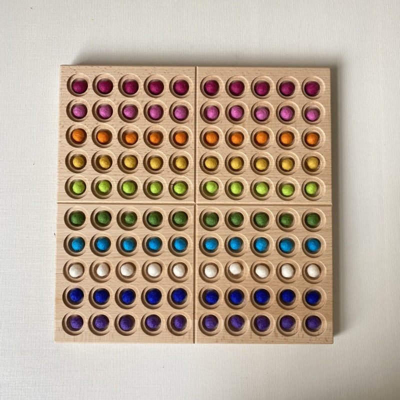 Montessori Counting & Number Board – Early Maths, Sorting & Number Sense (Ages 4–6)