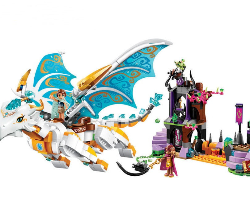 Fantasy STEM Dragon Construction Set – Cognitive, Fine Motor & Imaginative Play Builder (Ages 6–8)