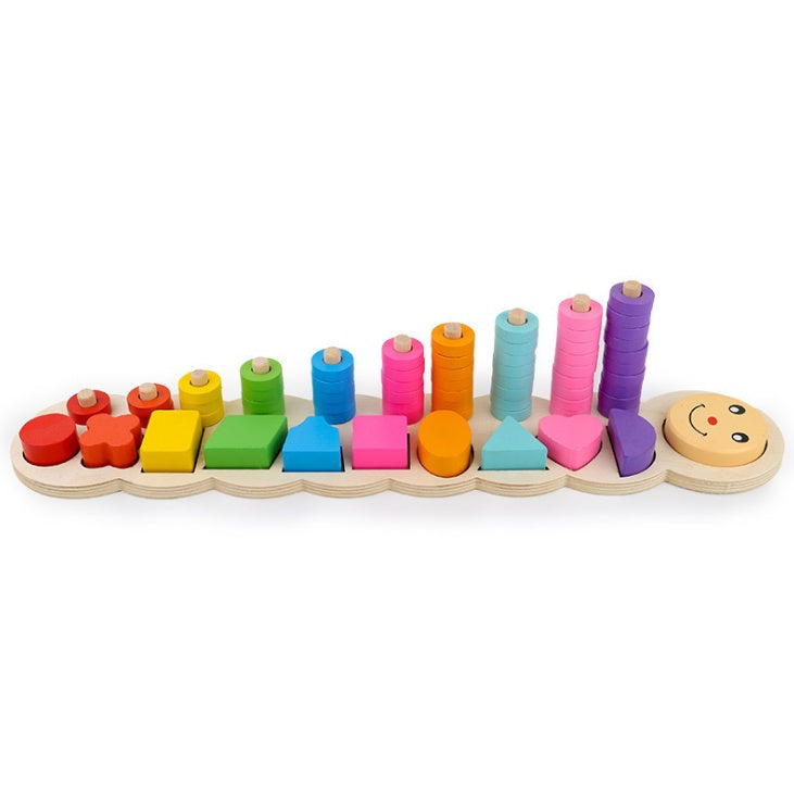 Early Numeracy Stacking Toy – Cognitive, Counting & Fine Motor Development Toy (Ages 2–4)