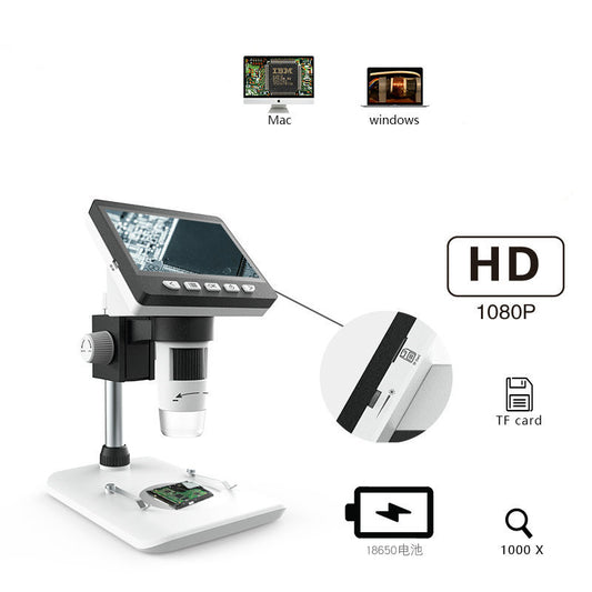 Digital STEM Microscope – Science Discovery & Cognitive Development (Ages 6–8+ Years)
