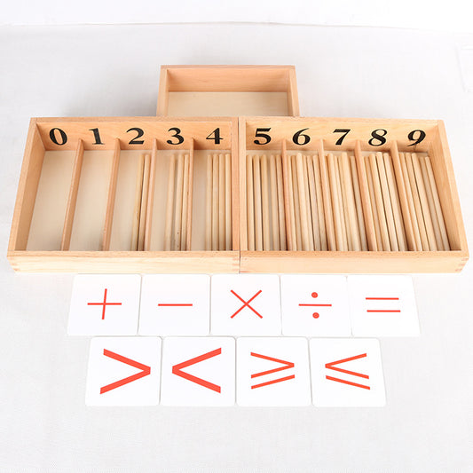 Montessori Numeracy Operations Board – Hands-On Maths Mastery (Ages 6–8+ Years)