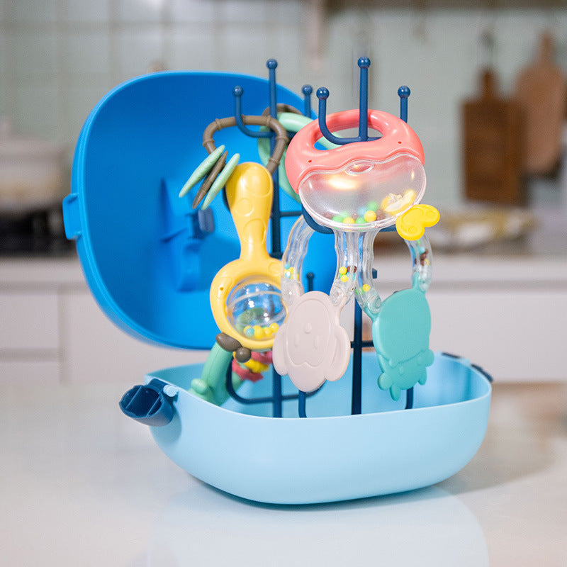 Marine Life Teether & Sensory Toy Set – Oral Sensory Support & Early Regulation (Ages 2–4+)