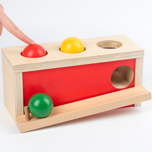 Fine Motor Ball Drop & Cause-and-Effect Toy (Ages 2–4)