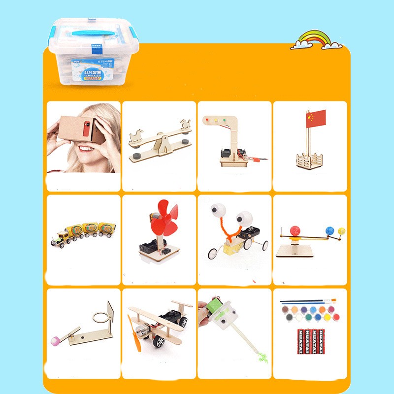 STEM Engineering Discovery Kit – Hands-On Science & Cognitive Development (Ages 6–8+ Years)