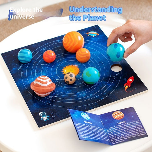 Solar System STEM Discovery Set – Planet Learning, Spatial Reasoning & Science Play (Ages 4–8)