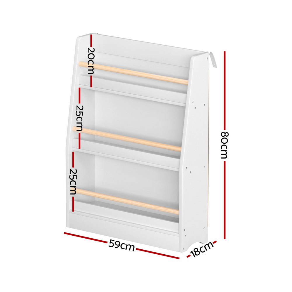 3-Tier Kids Bookshelf & Toy Organiser