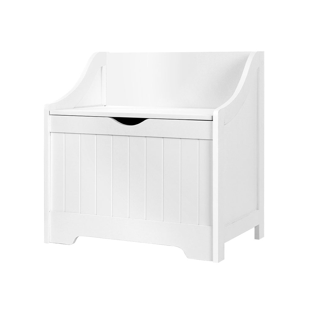Wooden Toy Storage Bench Seat | Montessori Playroom Organiser