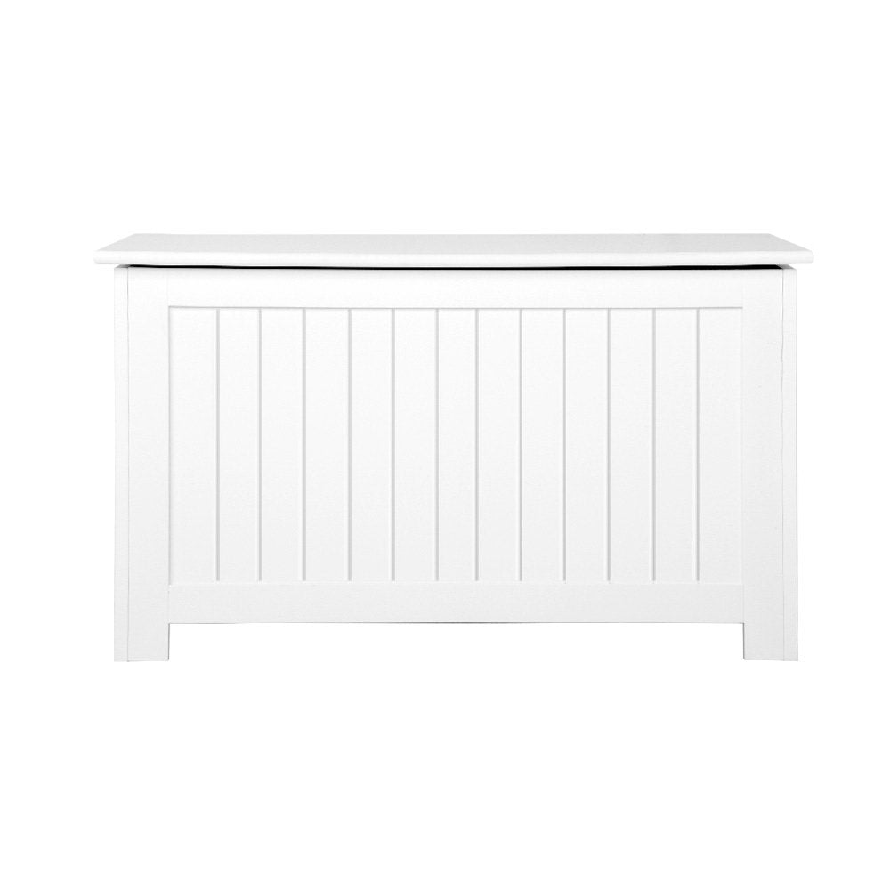 Montessori Kids Wooden Toy Box Storage Chest for Playroom & Bedroom