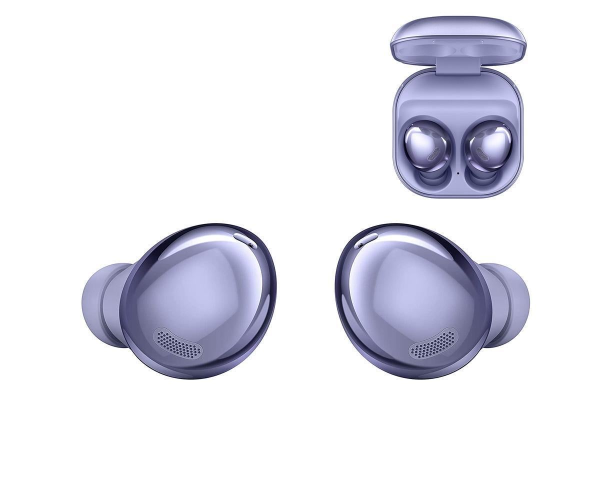 Wireless Bluetooth 5.3 Earbuds ANC Noise Cancelling Earphones with Charging Case Purple