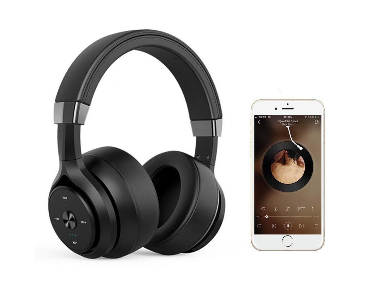 Active Noise Cancelling Headphones – Wireless Over-Ear Sensory Support