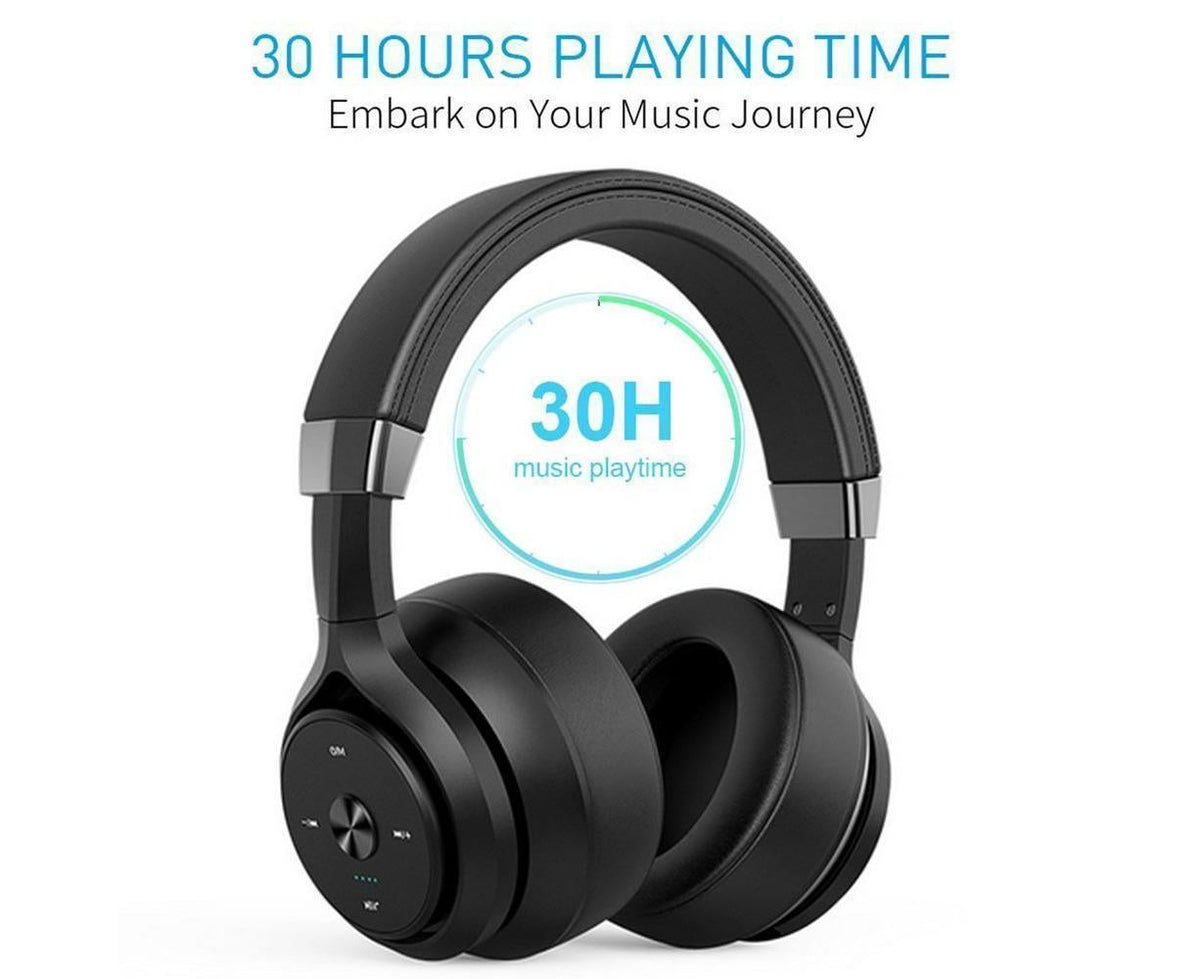 Active Noise Cancelling Headphones – Wireless Over-Ear Sensory Support