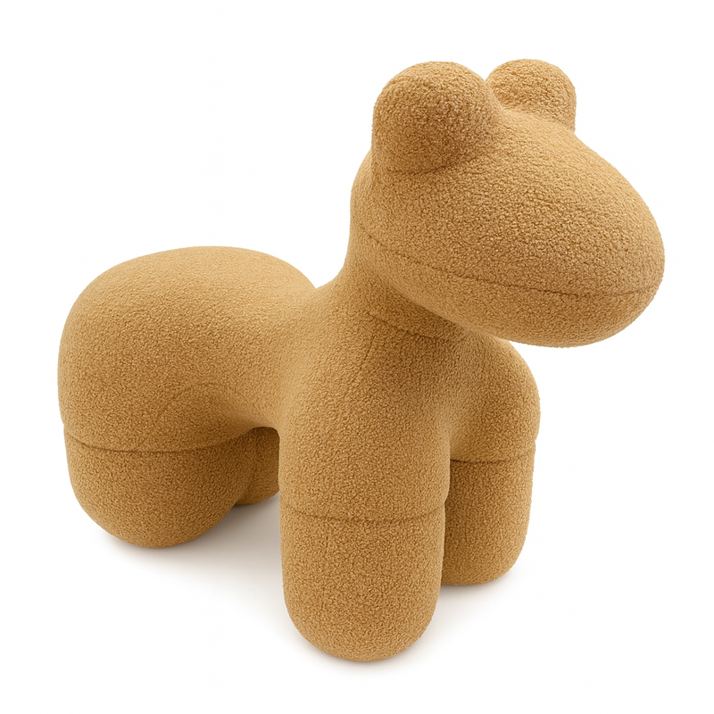 Lamb Stool Chair – Plush Animal Ottoman & Kids Accent Seat