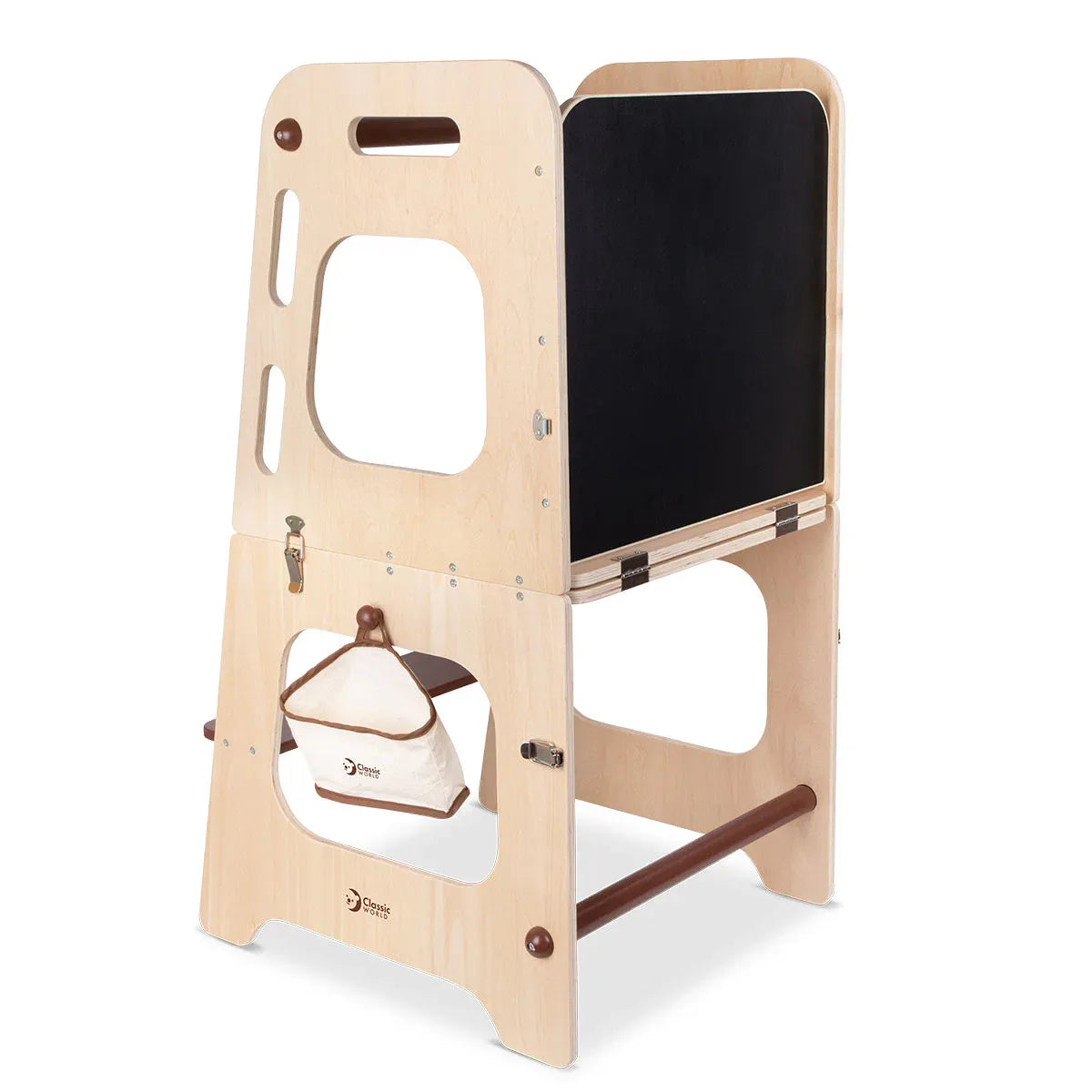 Convertible Helper Tower Table & Chair Montessori Learning Stool