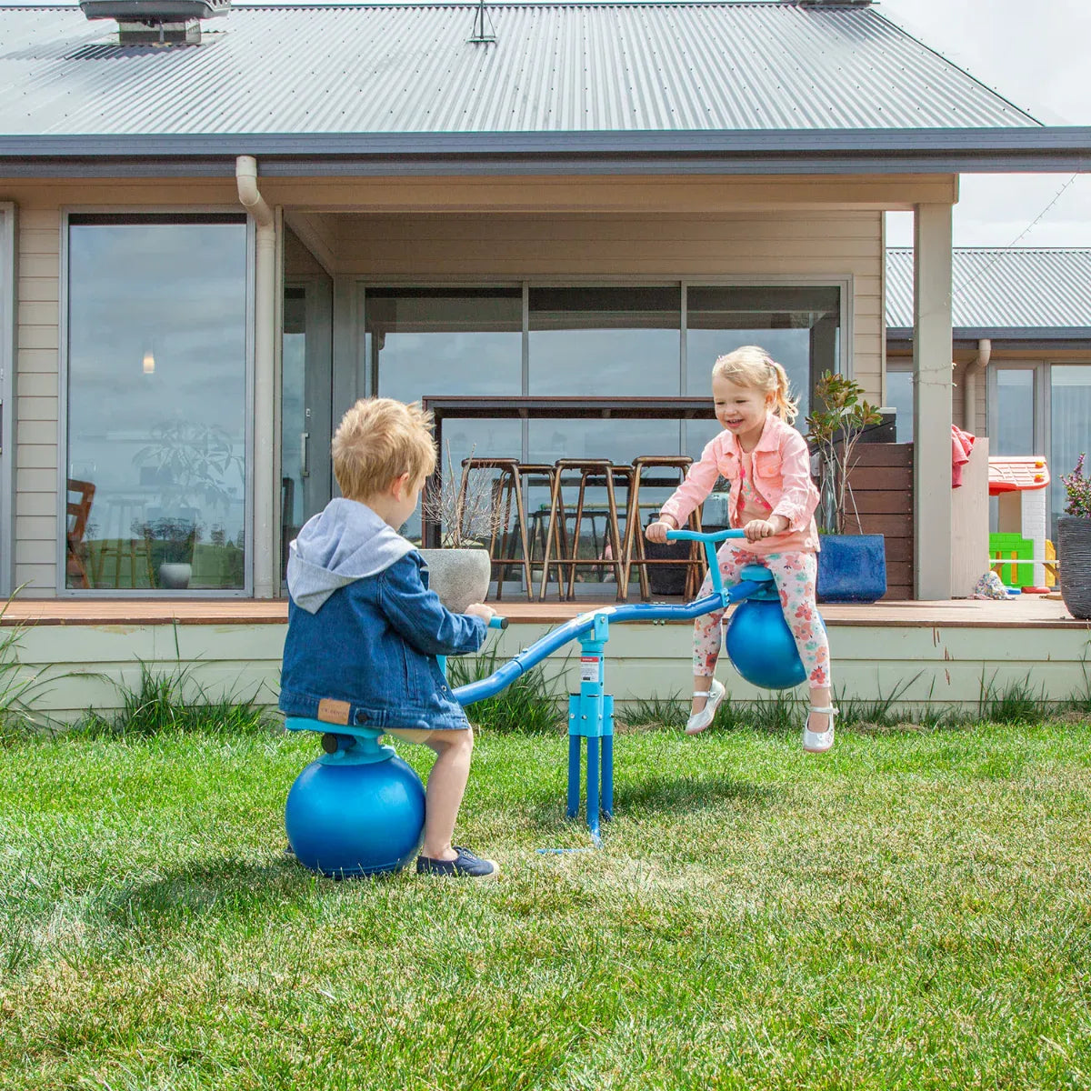 Lifespan Kids Bubble Seesaw 360° Rotating Bouncing Outdoor See Saw