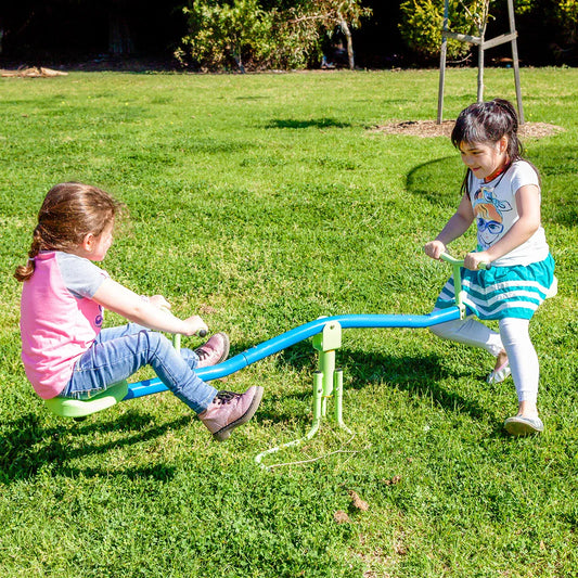 Lifespan Kids Twirl See Saw 360° Rotating Outdoor Seesaw