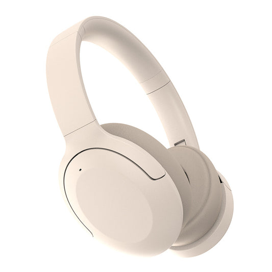 P3965 Bluetooth 5.3 ANC Wireless Over-Ear Headphones Foldable Noise Cancelling Khaki