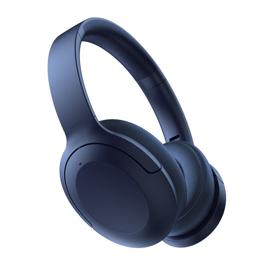 P3965 Bluetooth 5.3 ANC Wireless Over-Ear Headphones Foldable Noise Cancelling Blue