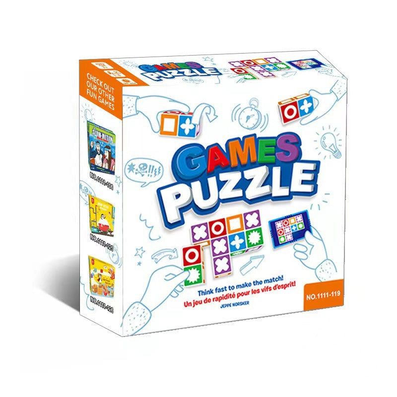 Logic Thinking Matching Puzzle Game – Fast-Paced Educational Brain Teaser for Kids & Family