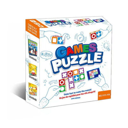Logic Thinking Matching Puzzle Game – Fast-Paced Educational Brain Teaser for Kids & Family