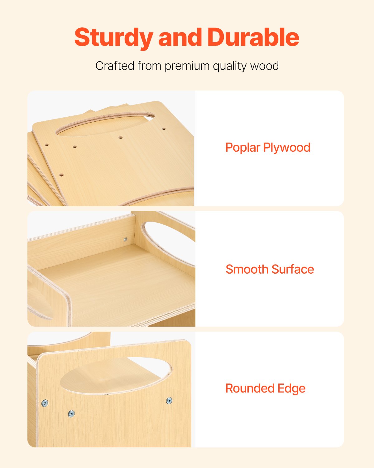 Montessori Weaning Table & Chair Set – Adjustable Wooden Toddler Learning Table