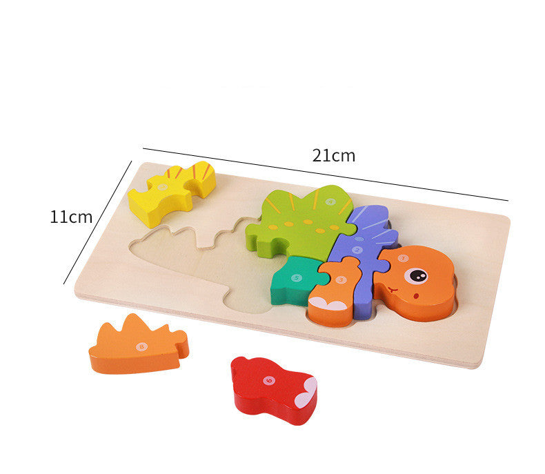 Montessori Numbered Animal Puzzle Set – Fine Motor & Sensory Development (Ages 2–4 Years)