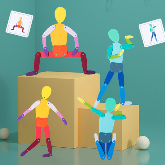 Interactive Movement Builder Set – Hand-Eye Coordination & Motor Planning Development (Ages 4–6+)