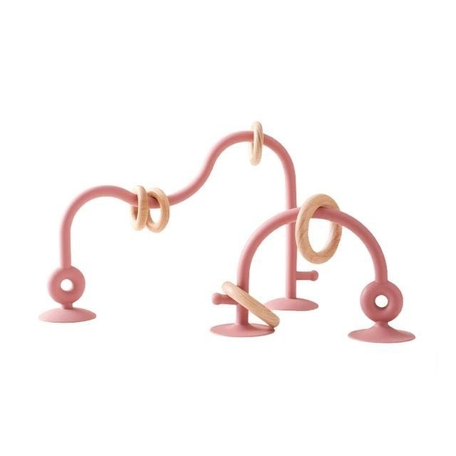 Montessori Silicone Threading Toy – Sensory & Fine Motor Development (Ages 0–2 Years)