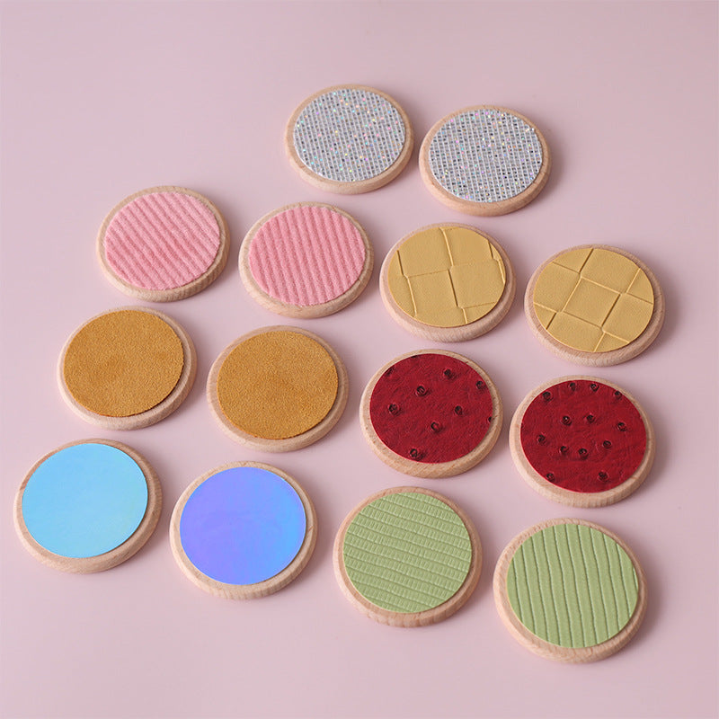 Tactile Sensory Matching Discs Set for Kids (Ages 2–4)