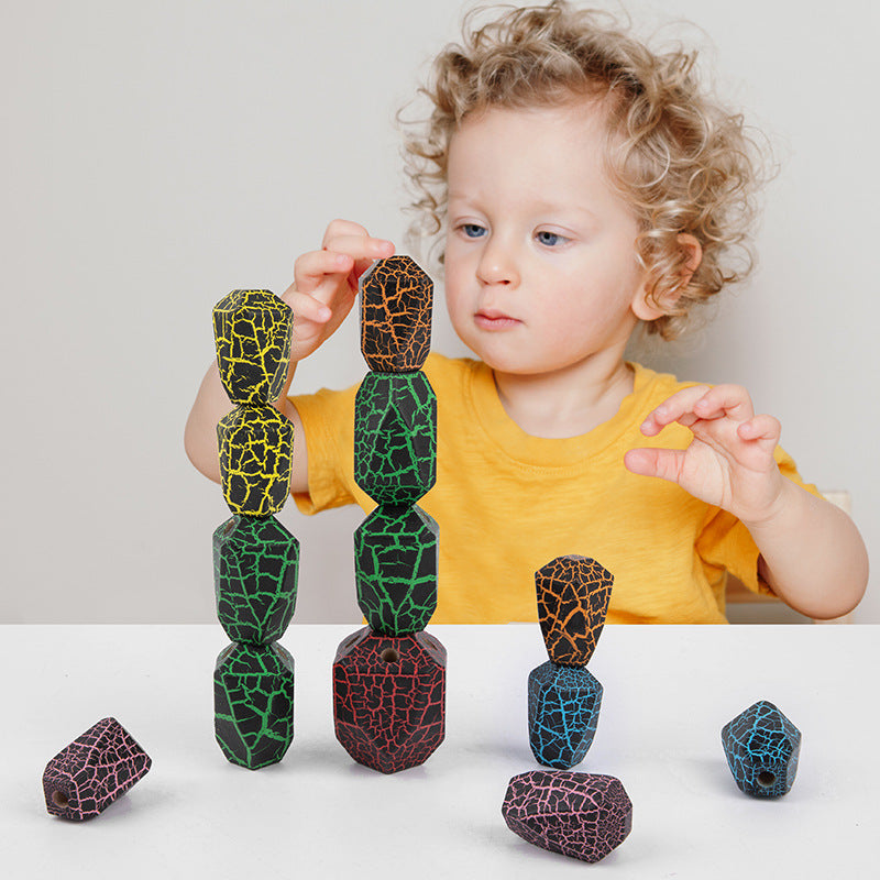 Cactus Stacking Balance Toy – Fine Motor Coordination & Problem Solving Play (Ages 3–6+)
