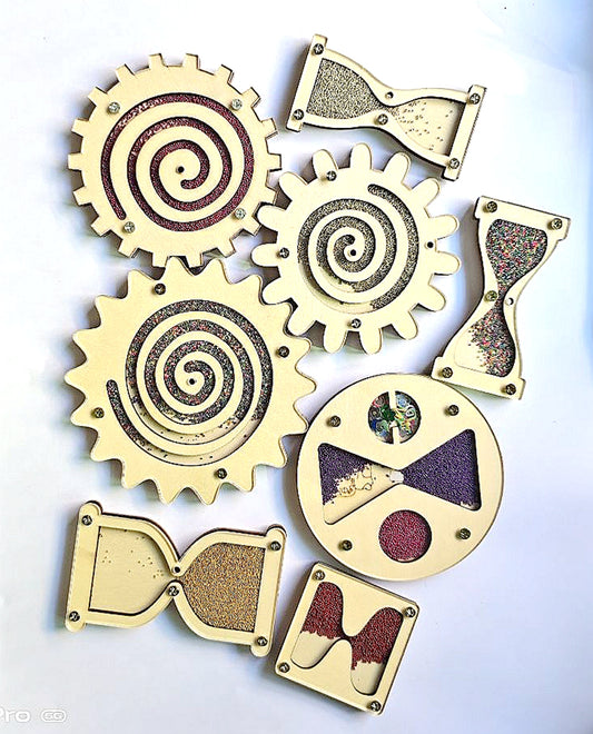 Montessori Visual Sensory Regulation Boards – Calm Focus & Self-Regulation Support (Ages 3–8 Years)