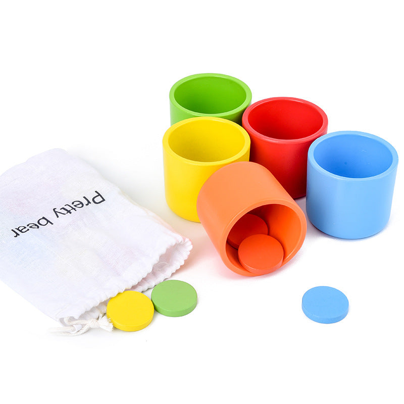 Montessori Colour Classification Cups – Colour Matching & Cognitive Development (Ages 2–4+ Years)