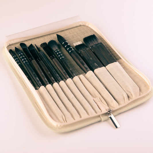 Professional Artist Brush Set – Precision Painting Tools (Ages 7–8+)