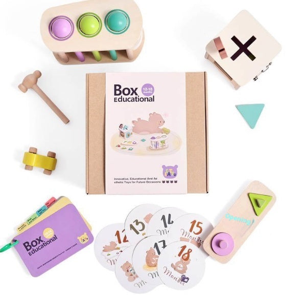 Infant Cognitive Development Discovery Kit – Sensory Play & Early Learning Foundations (Ages 0–2)