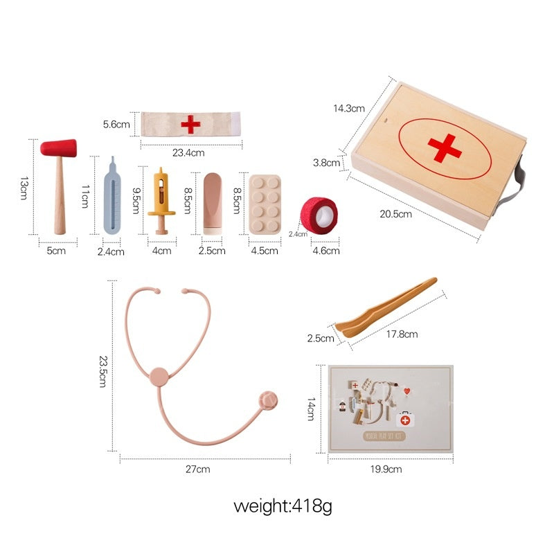 Practical Life Doctor Role Play Kit (Ages 3–6)