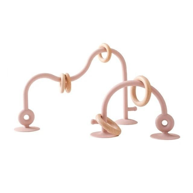 Montessori Silicone Threading Toy – Sensory & Fine Motor Development (Ages 0–2 Years)