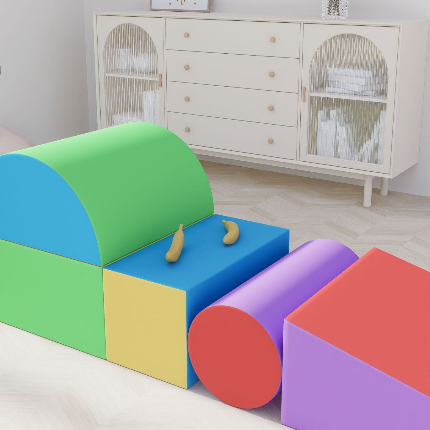 Sensory Integration Indoor Soft Play Training Set (Ages 2–6)